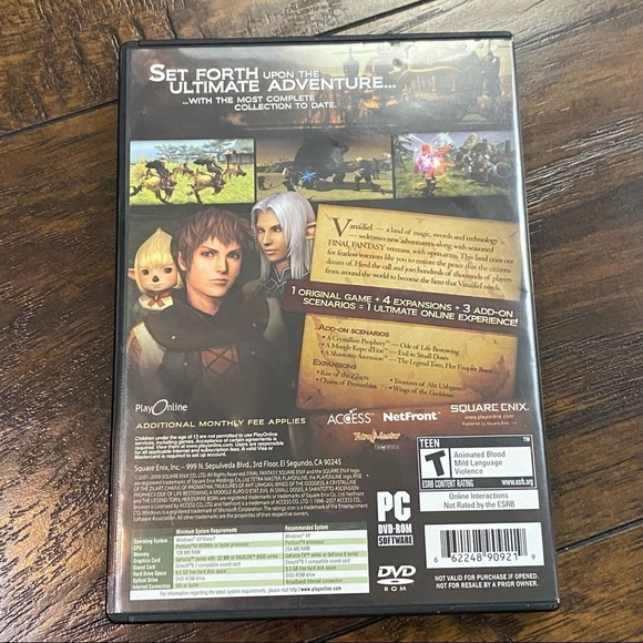 Final Fantasy XI Online: Ultimate Collection - PC - Complete - Picture 4 of 7